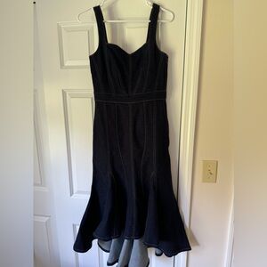 Seven for all Mankind. Denim fitted western dress.